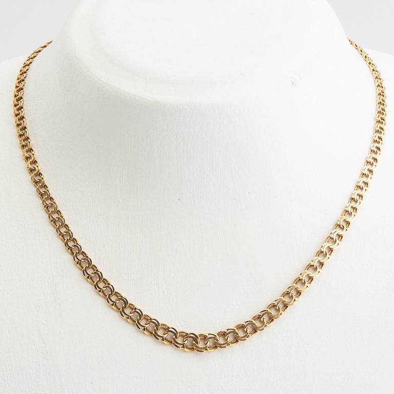 Collier, 18k guld.