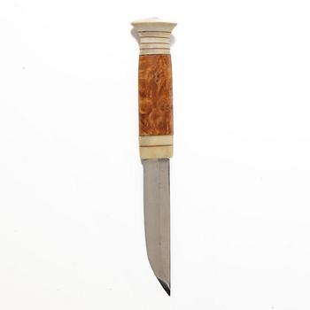 Half-horn knife, signed.