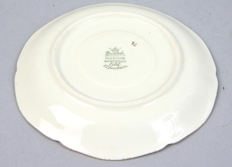 MOCCASERVIS, 18 delar, porslin, Rosenthal.