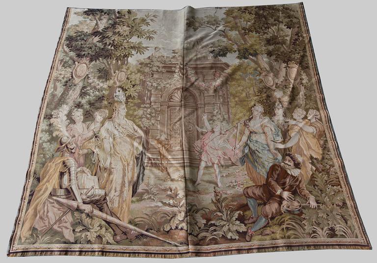 VÄGGBONAD, vävd, 1800-/1900-tal.