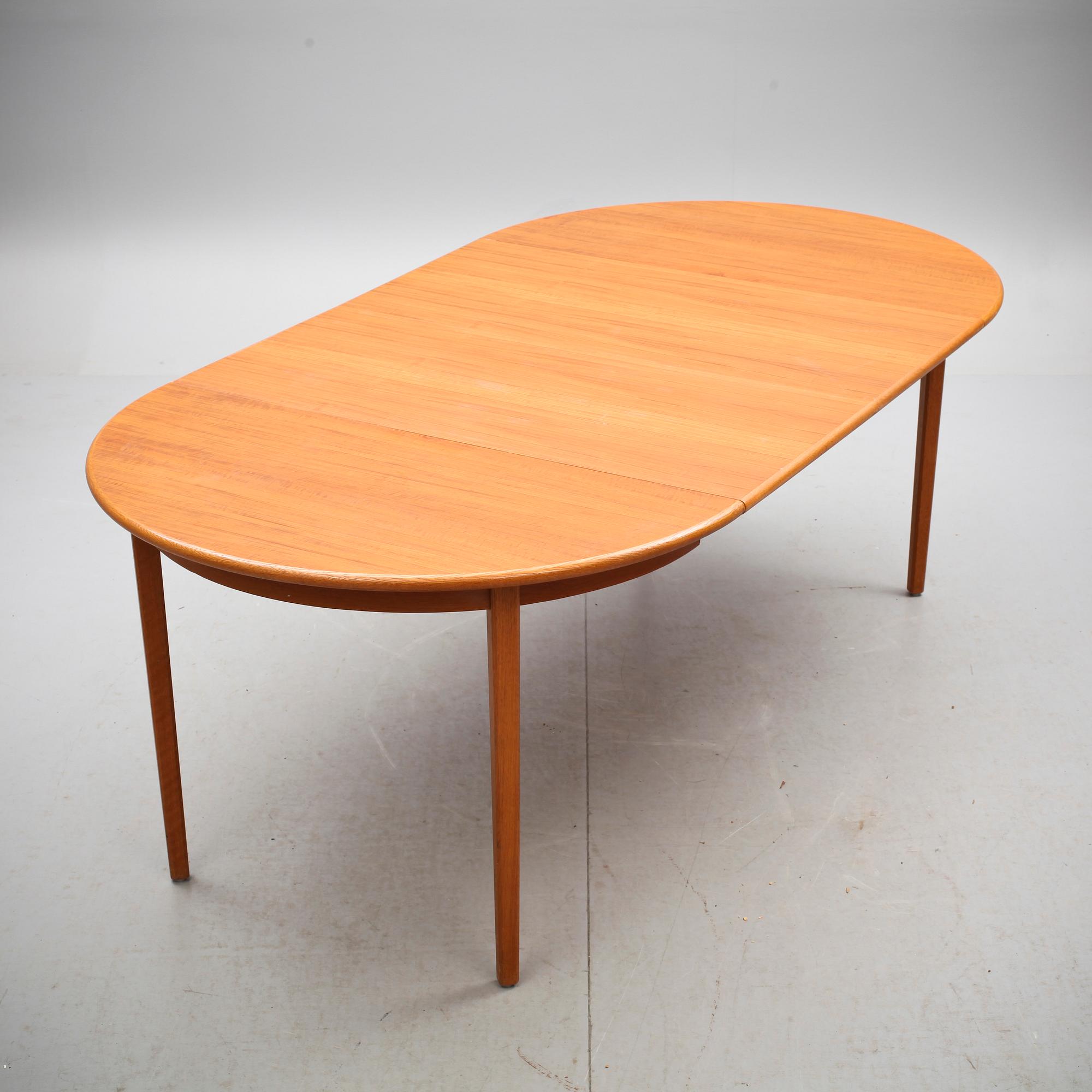 MATBORD, Bertil Fridhagen, Bodafors samt STOLAR, 4 st, 1900-talets andra hälft.