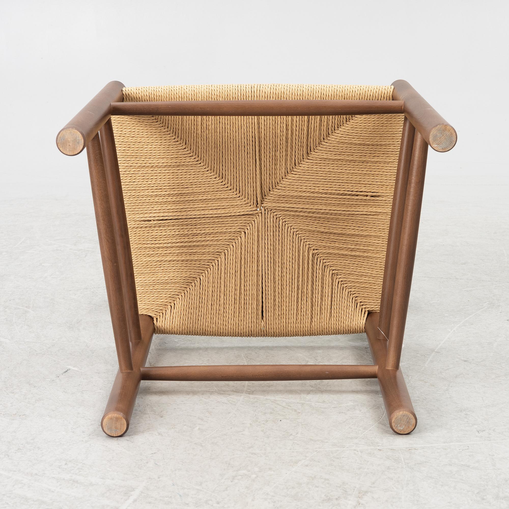 Børge Mogensen, stolar, ett par, "J39", Frediricia Furniture.