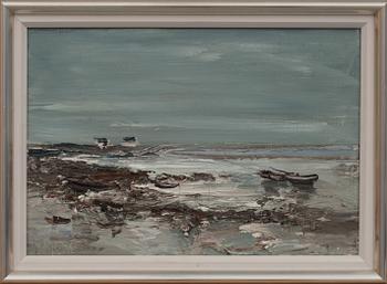 GEORGES LAPORTE, oljemålning på duk, signerad.