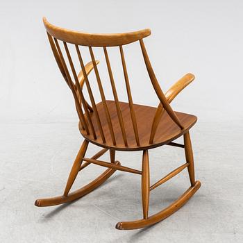 Illum Wikkelsø, gungstol, "Gyngestol Nr. 3",  Eilersen, 1900-talets mitt.