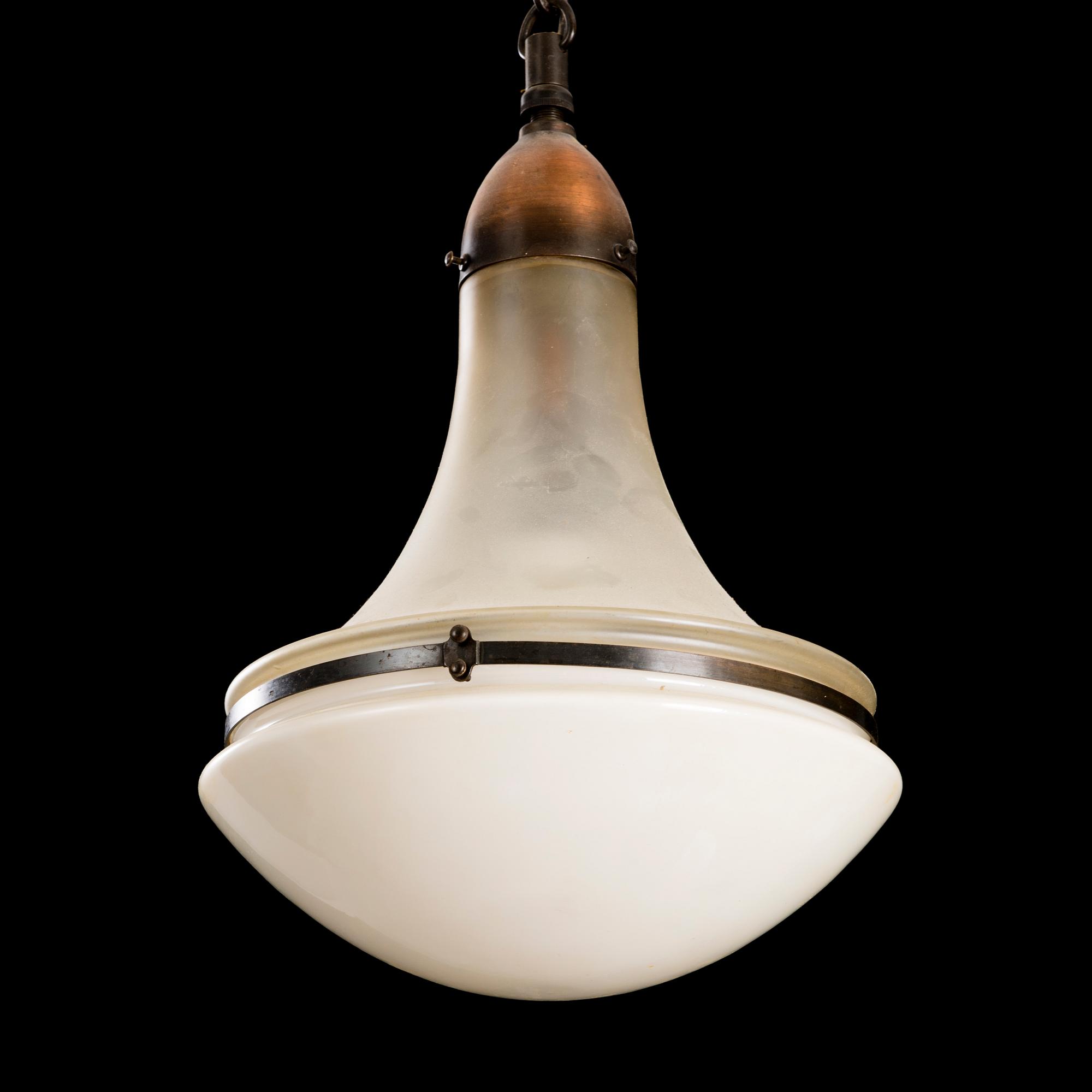 A 'Luzette' pendant lamp for AEG, from the latter half of the 20th century.