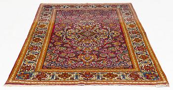 Matta, semiantik Mobarakeh-isfahan, ca 215 x 137 cm.