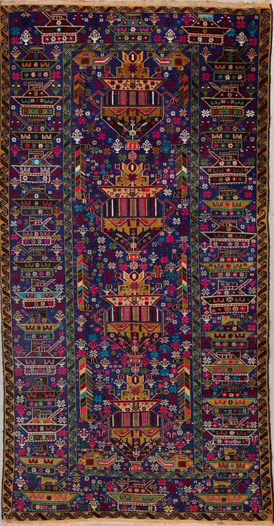 MATTA, orientalisk, 1900-talets slut. Ca 215 X 111 cm.
