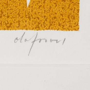 PIERRE OLOFSSON, färglitografi, signerad, numrerad 476/520.