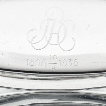 VAS glas, Vicke Lindstrand, Orrefors, sign.