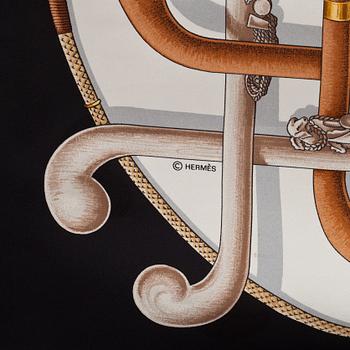 SCARF, "Cannes & Pommeaux" Hermes. Paris.