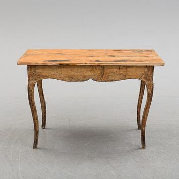 A mid 18th century rococo table.