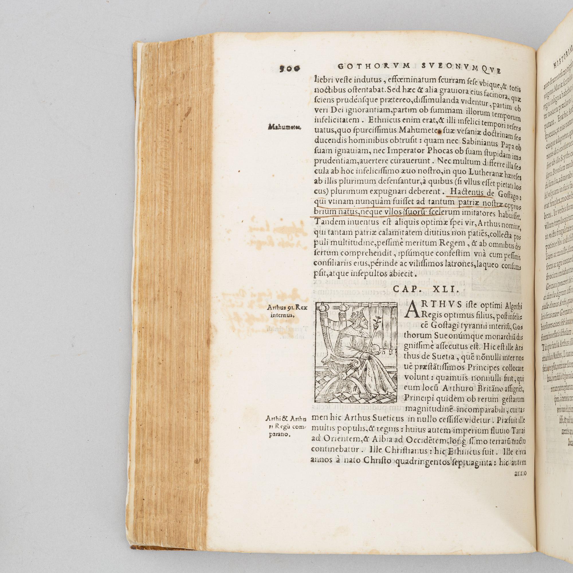First edition of Johannes Magnus' Historia, 1554.