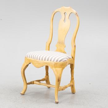 Stol, rokoko, 1700-talets andra hälft.