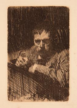 Anders Zorn, etsningar, 3 st, för Föreningen för Grafisk Konst, 1889, 1903.