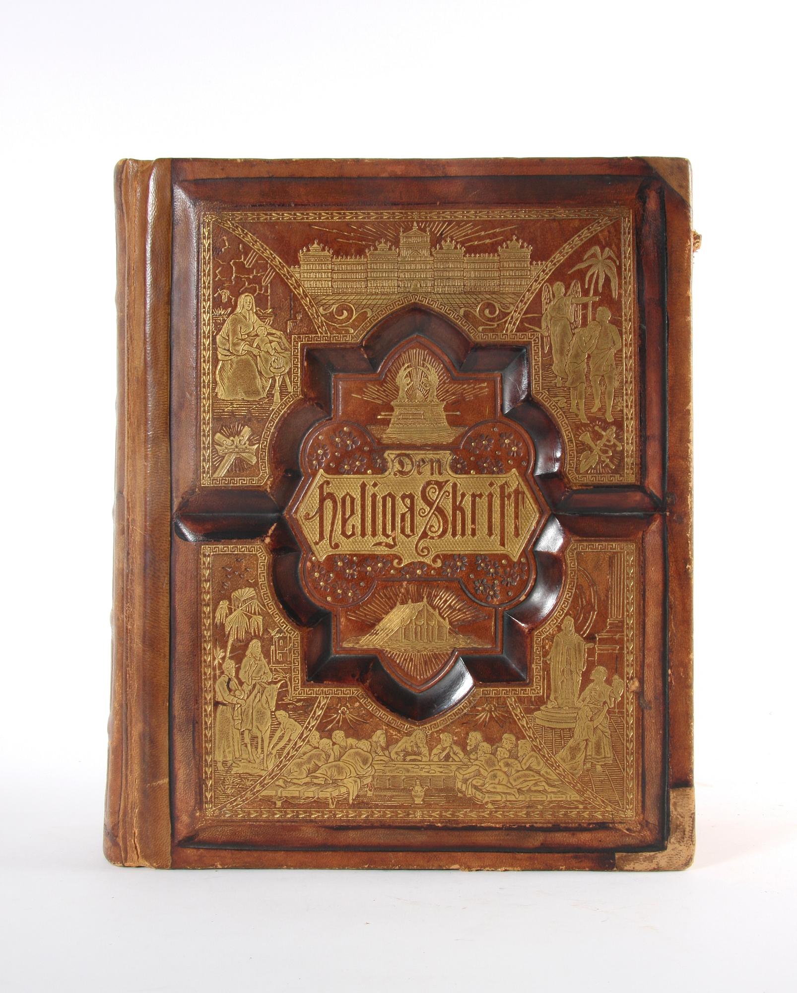 BOK, Den heliga skrift, Tryckt i Chicago, W. R. Vansant, 1889.