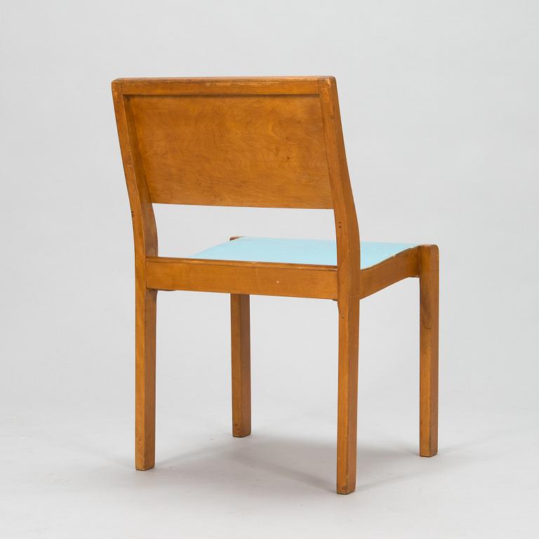 Alvar Aalto, a mid-20th century '611' chair for O.Y. Huonekalu- ja Rakennustyötehdas A.B.