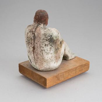 A stoneware sculpture designed by Lisa Larson for Gustavsberg, dated -95.