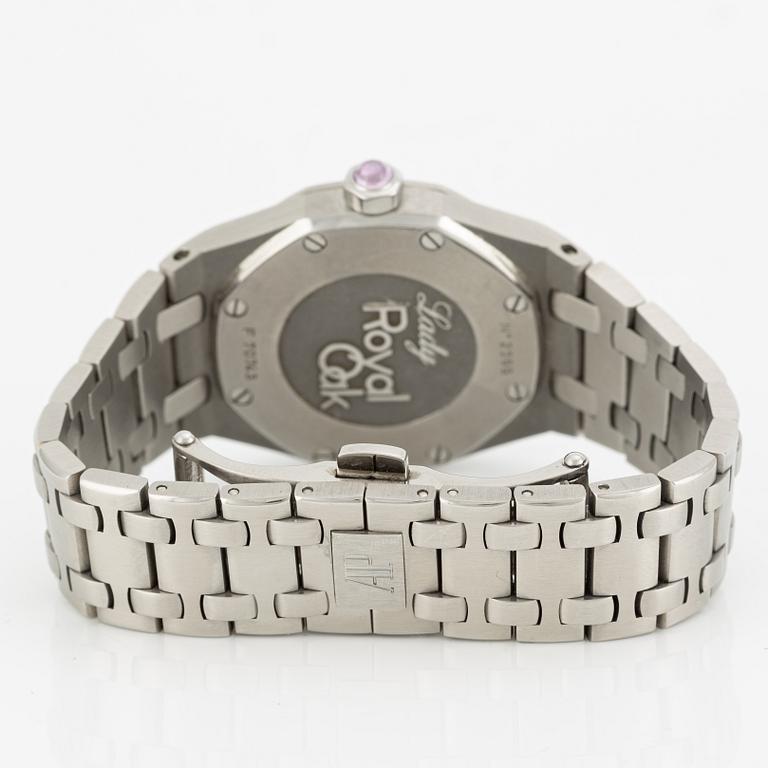 Audemars Piguet, Lady Royal Oak, wristwatch, "Diamond Bezel", 33 mm.