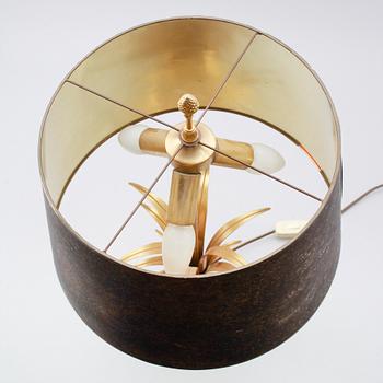 BORDSLAMPA, 1900-talets andra hälft.