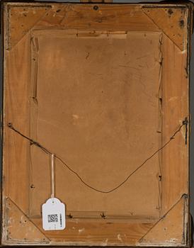 KAUKO K. VARTIOVAARA, olja på skiva, signerad.