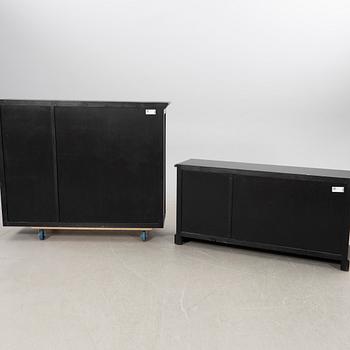 Vitrinskåp, 1900-talets första hälft.