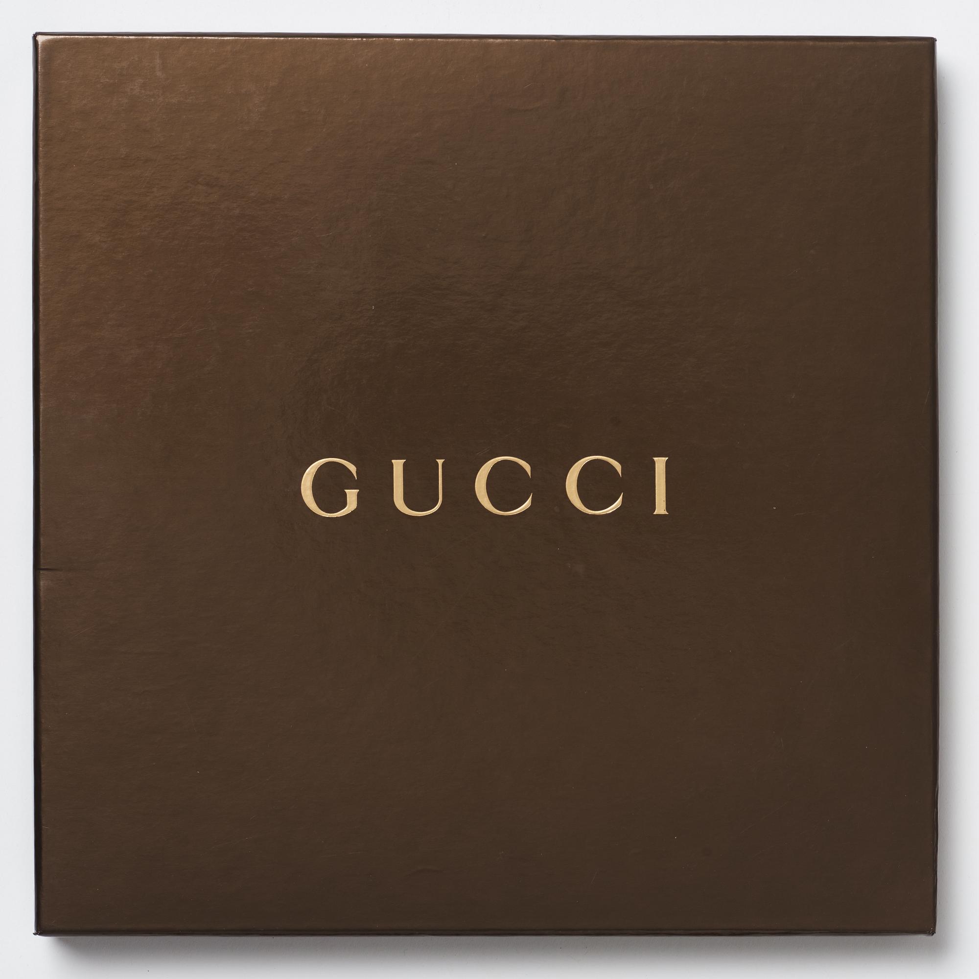 Gucci, scarf.