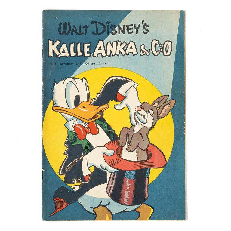 Comic book, Donald Duck & Co, no. 11, 1949.