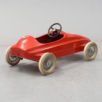 PEDAL CAR, Giordani, Italy, mid 20th century.