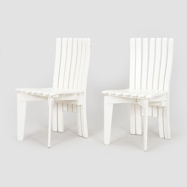 Alvar & Aino Aalto, Tuoleja 2 kpl, "Aurinko"-sarja, 1960/70-luku.