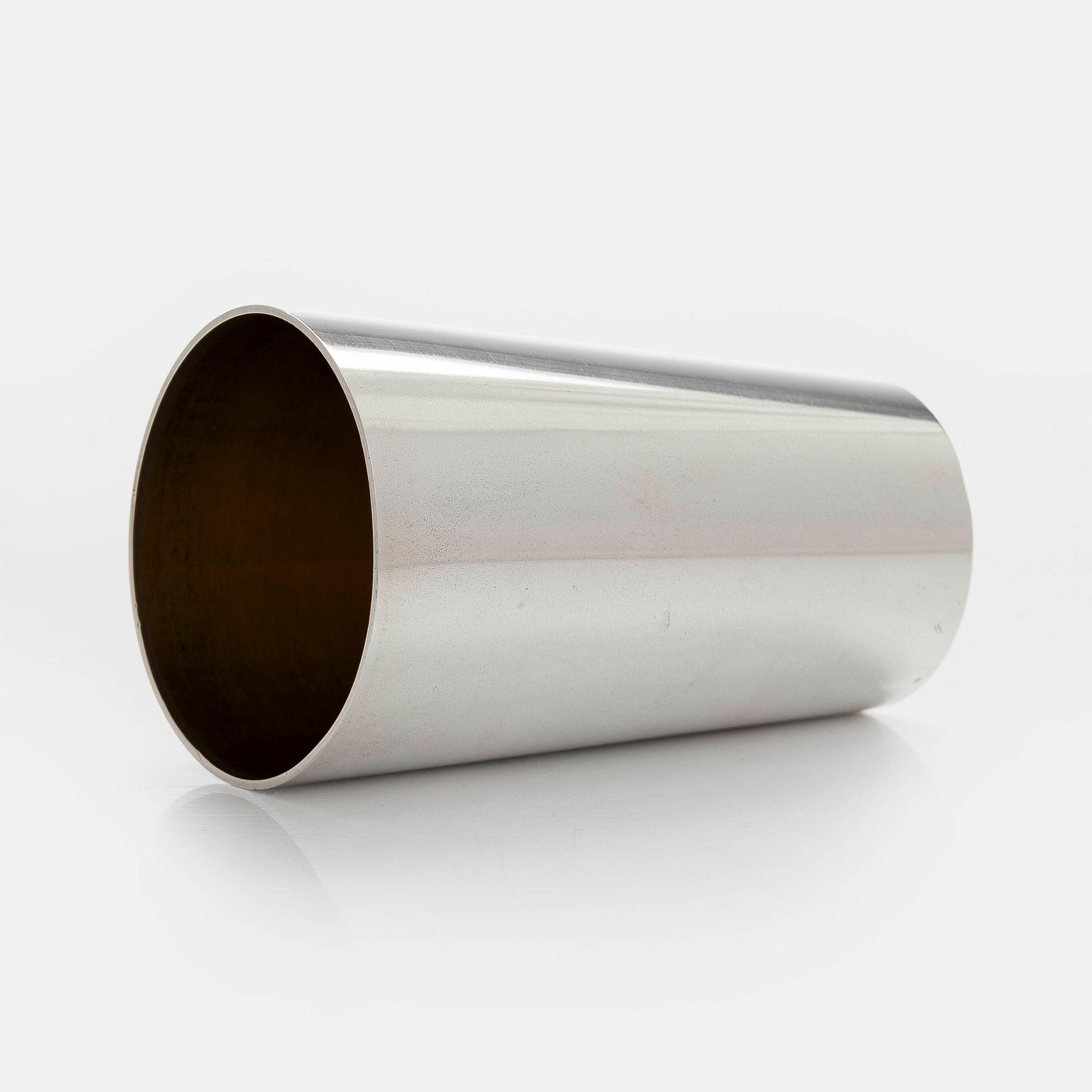 Grachev, Bägare, silver, stämplad Br. Grachev med hovleverantörsmärke, S:t Petersburg 1895-1898.