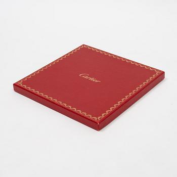Cartier, a silk scarf.