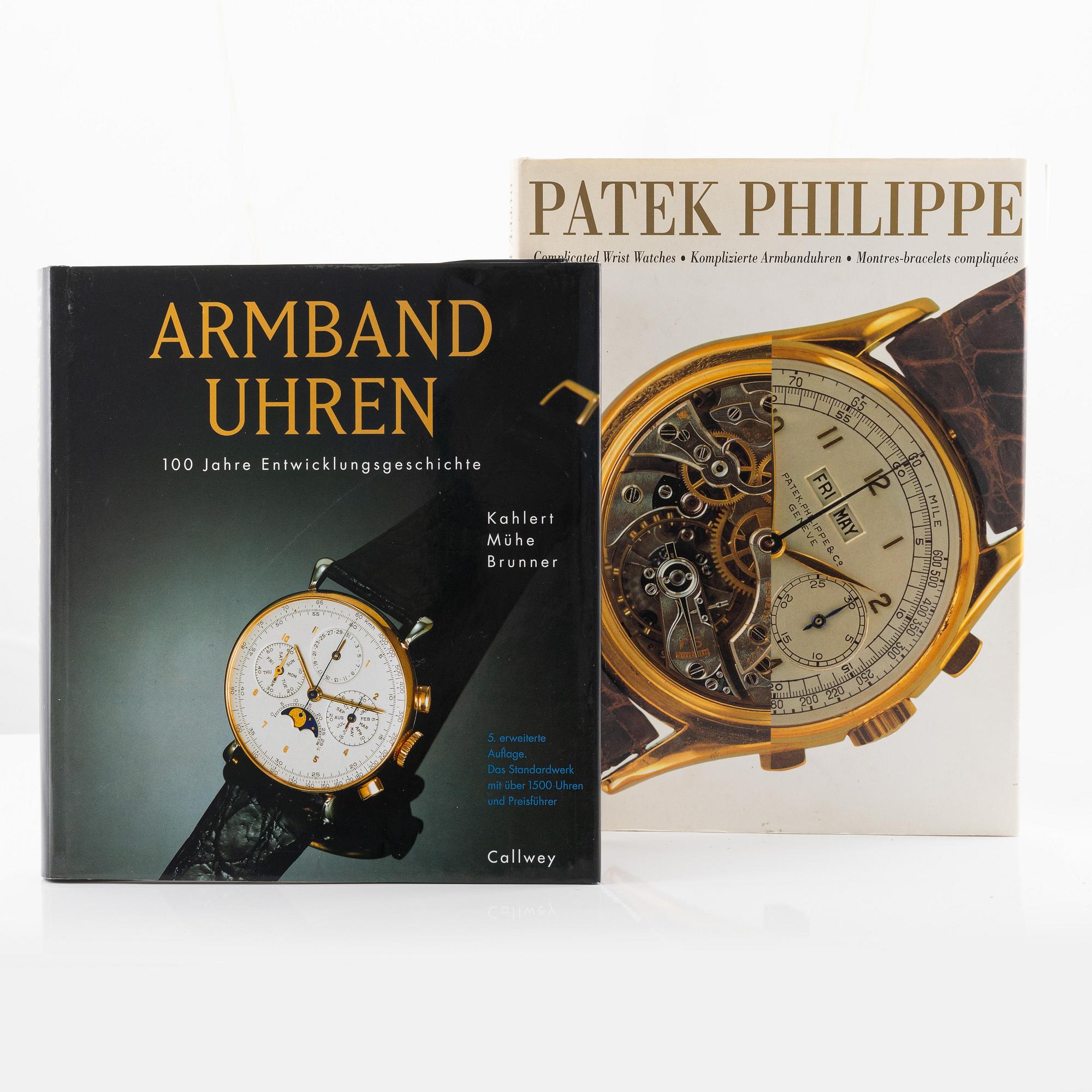 Watch books, Armbanduhren: 100 Jahre Entwicklungsgeschichte, Patek Philippe: Complicated Wrist Watches.