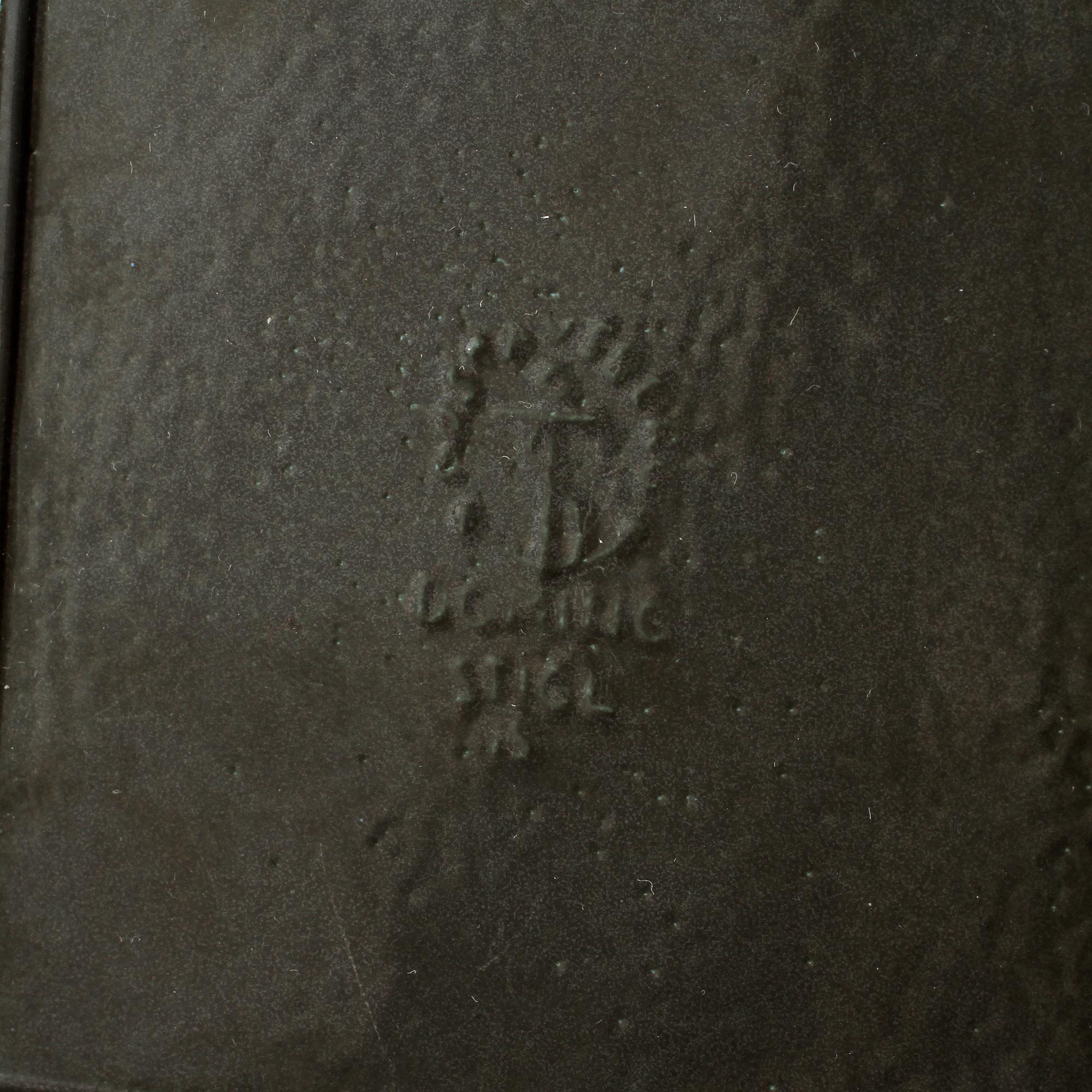 ASKFAT, stengods, "Domino", Stig Lindberg, Gustavsberg, 1900-talets andra hälft.