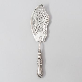 Carl Magnus Stähle, Serveringsspade, silver, S:t Petersburg, Ryssland 1841.