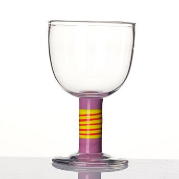 Gunnar Cyrén, "Popglas", Orrefors, signerat 1967.