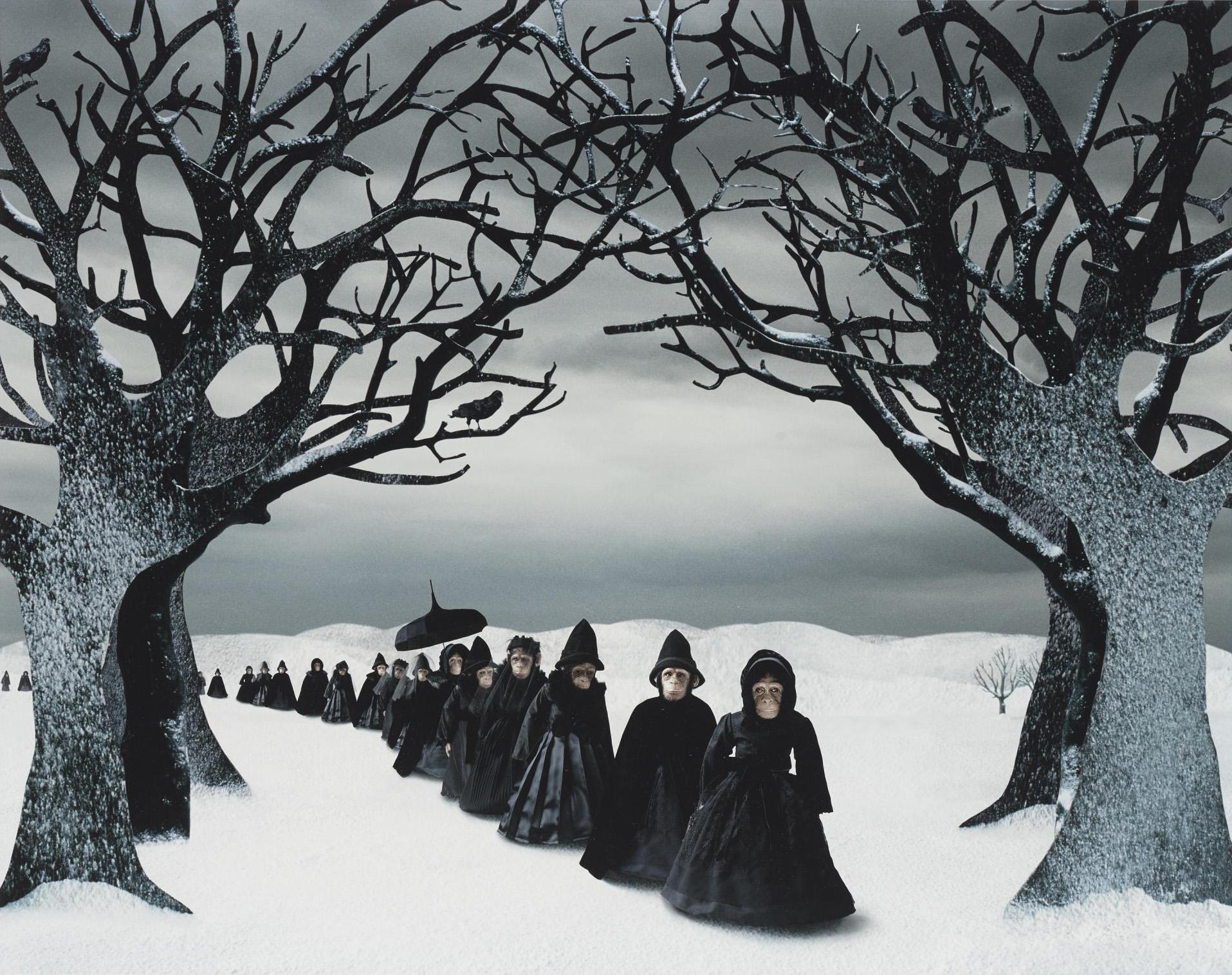 Helena Blomqvist, "Mourning Procession”, 2008.