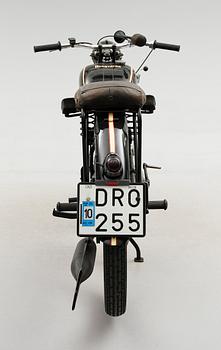 MOTORCYKEL, Husqvarna, Rödmyra, 1949.