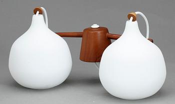 TAKLAMPA, möjligen Luxus, 1950-tal. Höjd ca 36 cm.