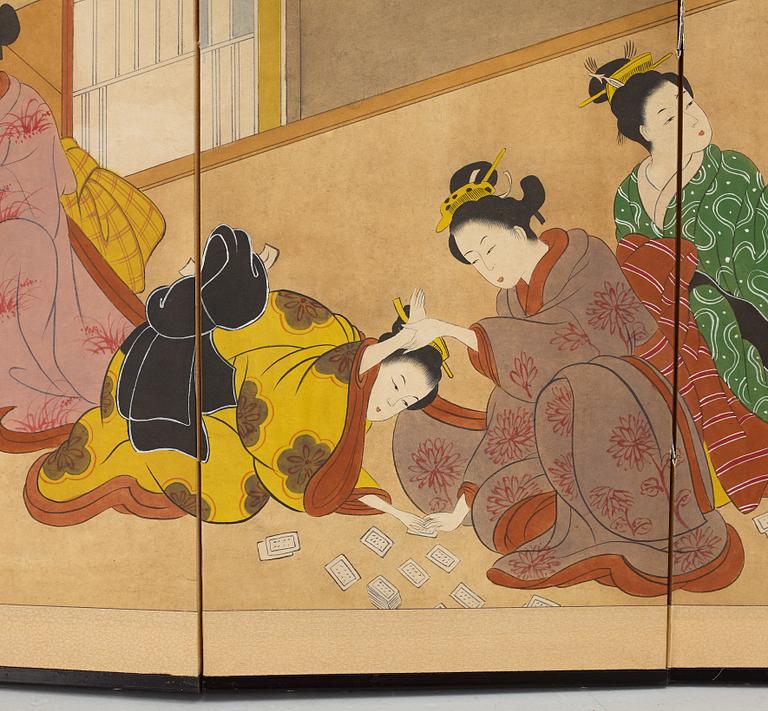 Screen, Japan, second half of the 20th century.
