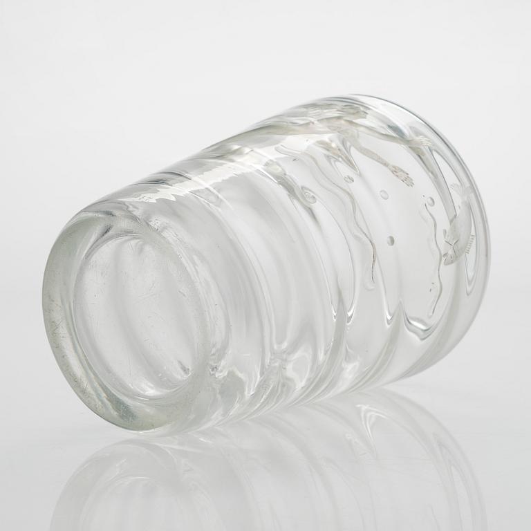 Arttu Brummer, probably, vase, engraved in Riihimäki 27.10 1937 (in Riihimäki 27.10 1937) .