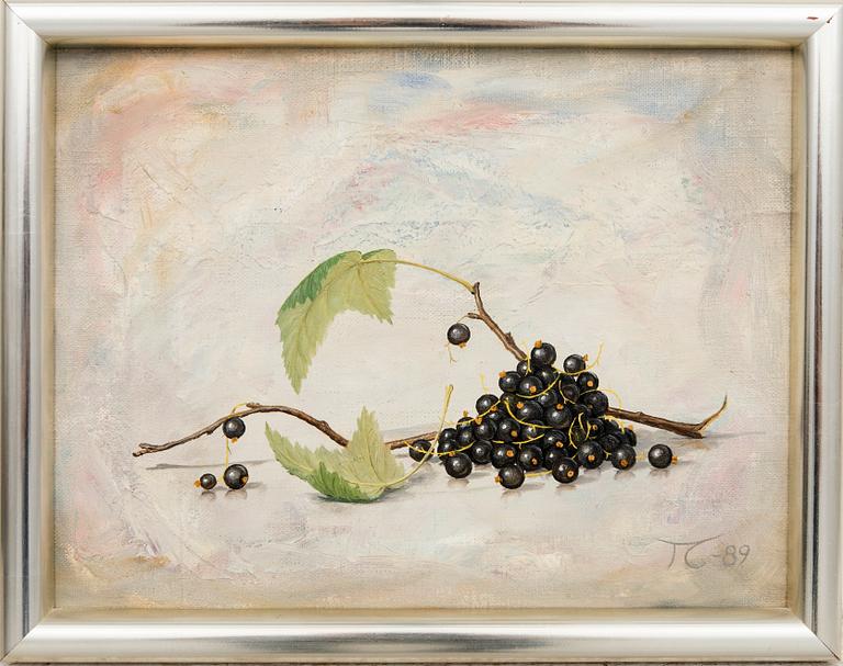 Tommy TC Carlsson, oil painting signed and dated '89.