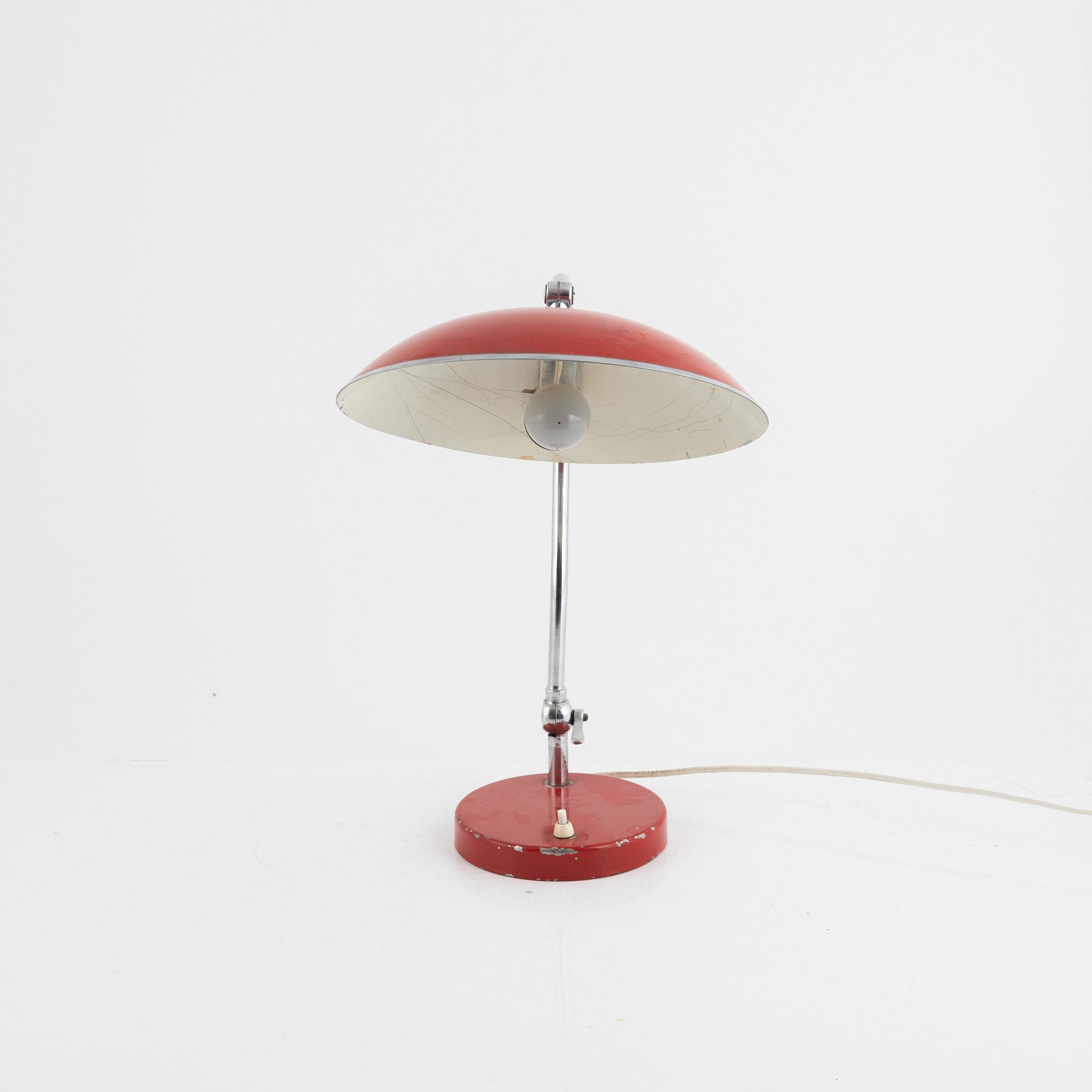 Boréns, bordslampa, modell "528", Borås, 1930-tal.