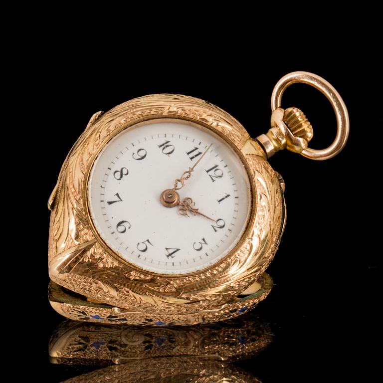FICKUR, 18 K. Vikt tot 12.1g.