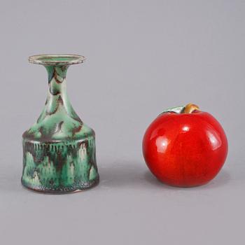 VAS samt SKULPTUR, keramik, Stig Lindberg och Swen Wejsfeldt, Gustavsberg, 1900-talets andra hälft.