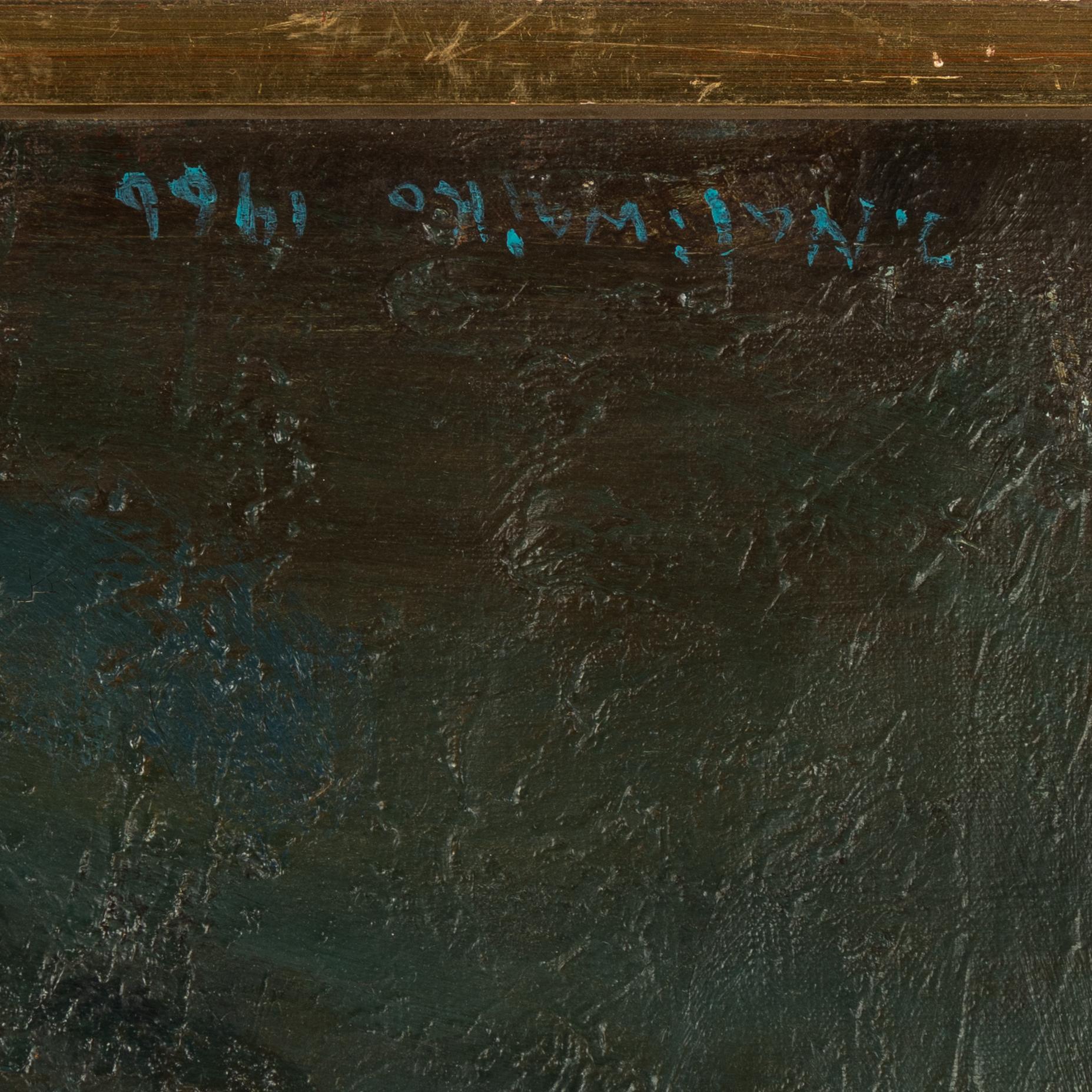 Jan Naliwajko, olja på duk, signerad och daterad 1966.