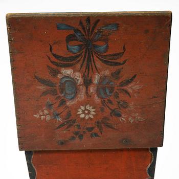 Box. Folk art, Jämtland, 18th/19th century.