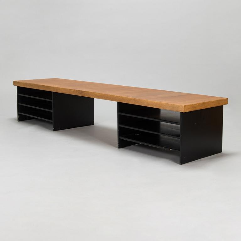 Carl Gustaf Hiort af Ornäs, A mid-20th-Century "TV-bench" for HMN Huonekalu Mikko Nupponen, Lahti, Finland.
