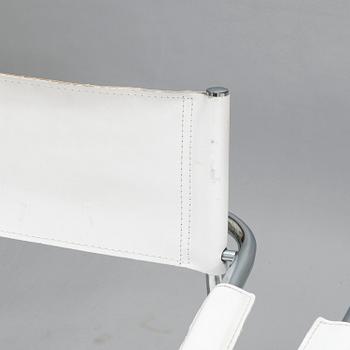 Four Italian armchairs from second half of the 20th century.