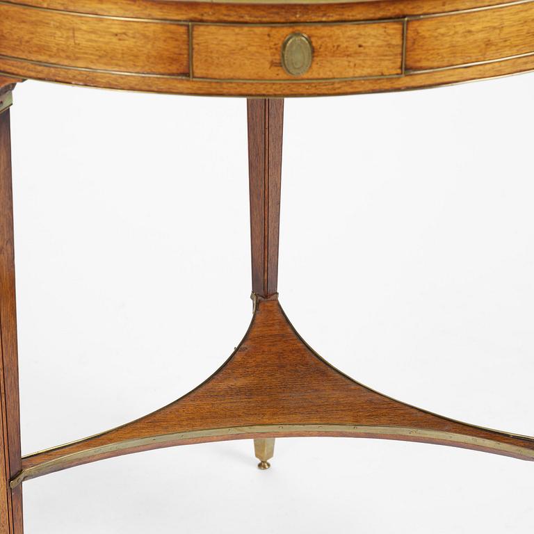 A late Gustavians corner-table attributed to A. Lundelius (master in Stockholm 1778-1823).