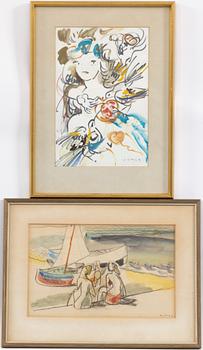 Ludwig Klimek, Drawings, 2 pcs.